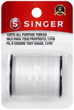 Singer Notions 60000-60100 All-Purpose Polyester Thread 150yd-White