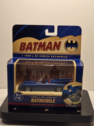 2005 Corgi Batman 1960s DC Comics Batmobile 1:43 model # 77324