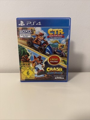 Crash Team Racing Nitro Fueled + Crash Bandicoot N'Sane Trilogy Bundle [2 Discs]