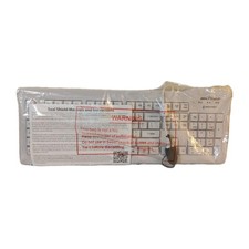NEW Seal Shield SSWKSV207 Silver Seal Waterproof Medical Keyboard Antimicrobial
