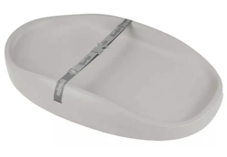 Bumbo Changing Pad Cool Grey Soft Comfortable Baby Changing Mat