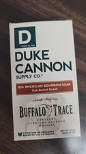 Duke Cannon Men's Big American Bourbon Buffalo Trace 10 Oz Soap Bar NIP