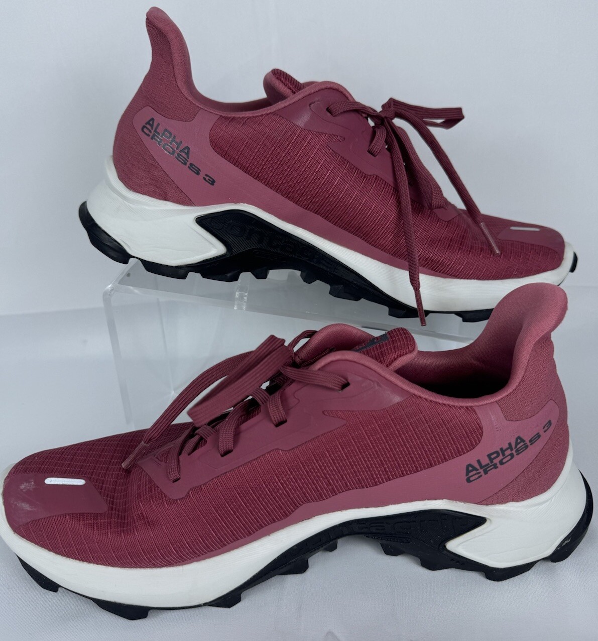 Scarpe da donna Salomon Alphacross 3 trail running escursionismo eco Ortholite taglia US 9