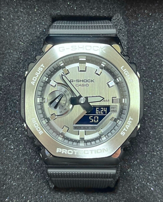 CASIO GM-2100-1AJF G-SHOCK Wrist Watch Metal Covered Black NEW | eBay