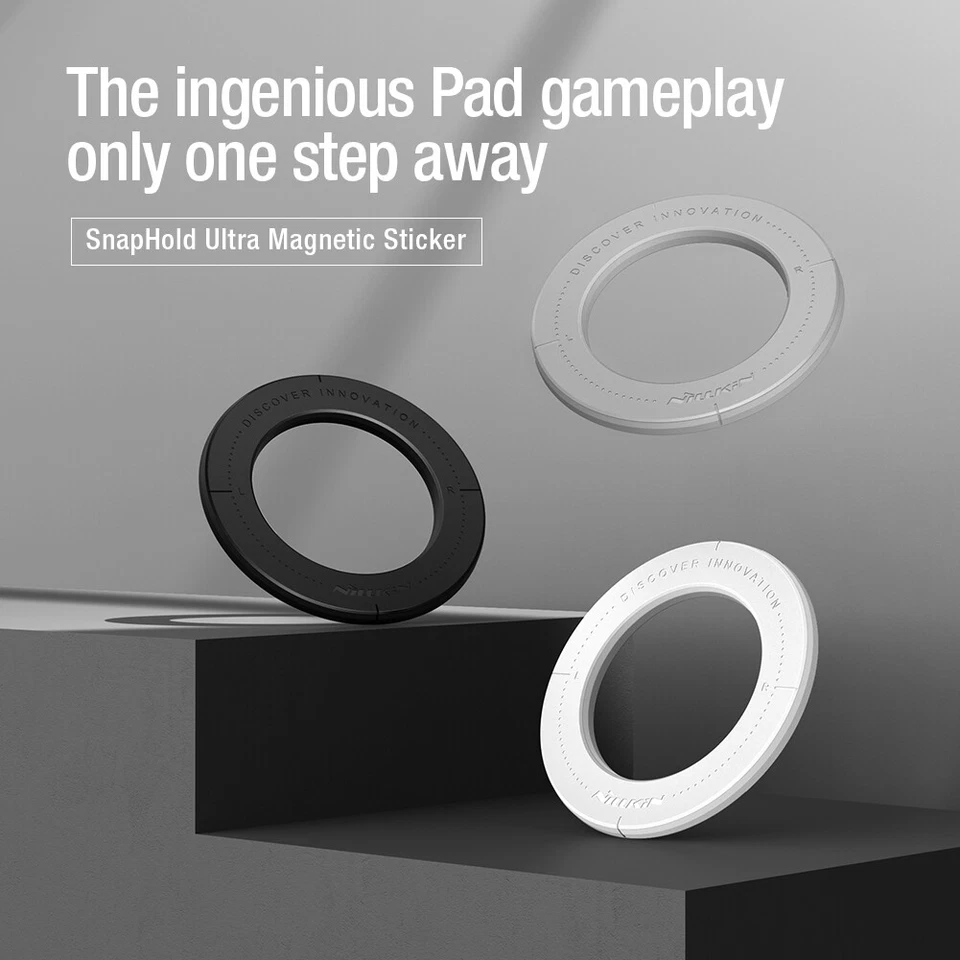 Pegatina ultra magnética Snaphold SOLO para funda con teclado retroiluminada para iPad Nillkin Foto 2 de 4