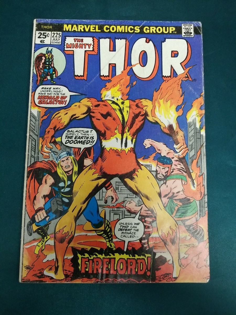 The Mighty Thor #225 FIRST APPEARANCE OF FIRELORD | eBay