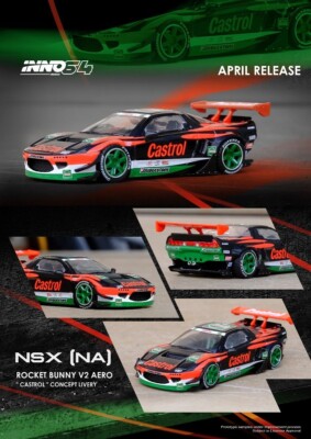 INNO - NSX (NA1) Rocket Bunny V2 AERO Castrol Concept Livery