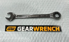 GEARWRENCH 90th RATCHETING WRENCH 12 Point METRIC PICK SIZE Polished