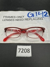 Calvin Klein CK 5375 255 52-15-135 Red Marble Full Rim Eyeglasses Frame