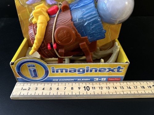 Imaginnext Yeti And Ice Cannon Sleigh New In Box NIB - Picture 11 of 11