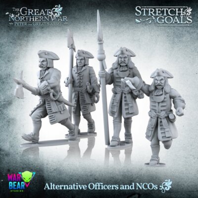 GNW - Russian Officers and NCOS
