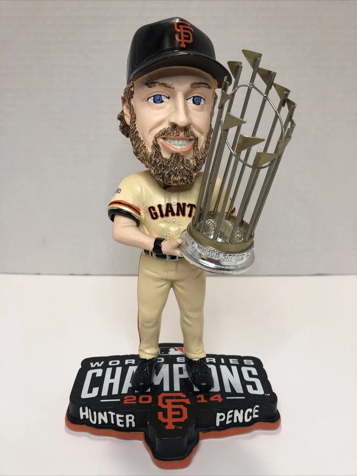 Hunter Pence 2014 World Series SF GIANTS Bobble San Francisco Giants Bobblehead - Image 2 of 4