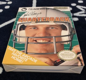 John Elway's Quarterback (Nintendo NES) Complete in Box NR MINT CIB