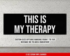 Motivational Gym Banner - Inspirational Weightlifting Wall Art
