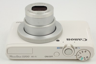 MINT] Canon PowerShot S200 White Compact Digital Camera 10.1MP