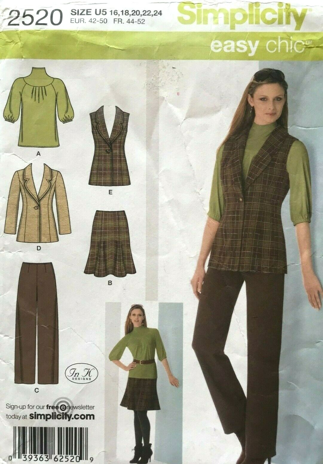 26+ style 2520 sewing pattern