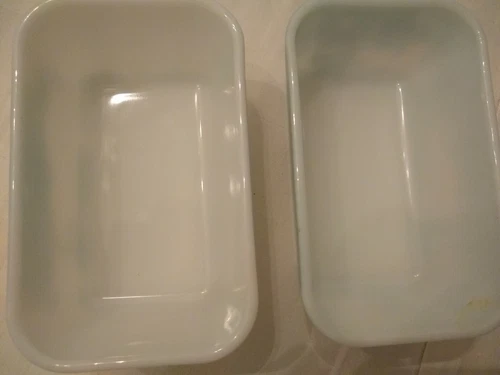 Vintage PYREX BLUE Refrigerator Dish 0502