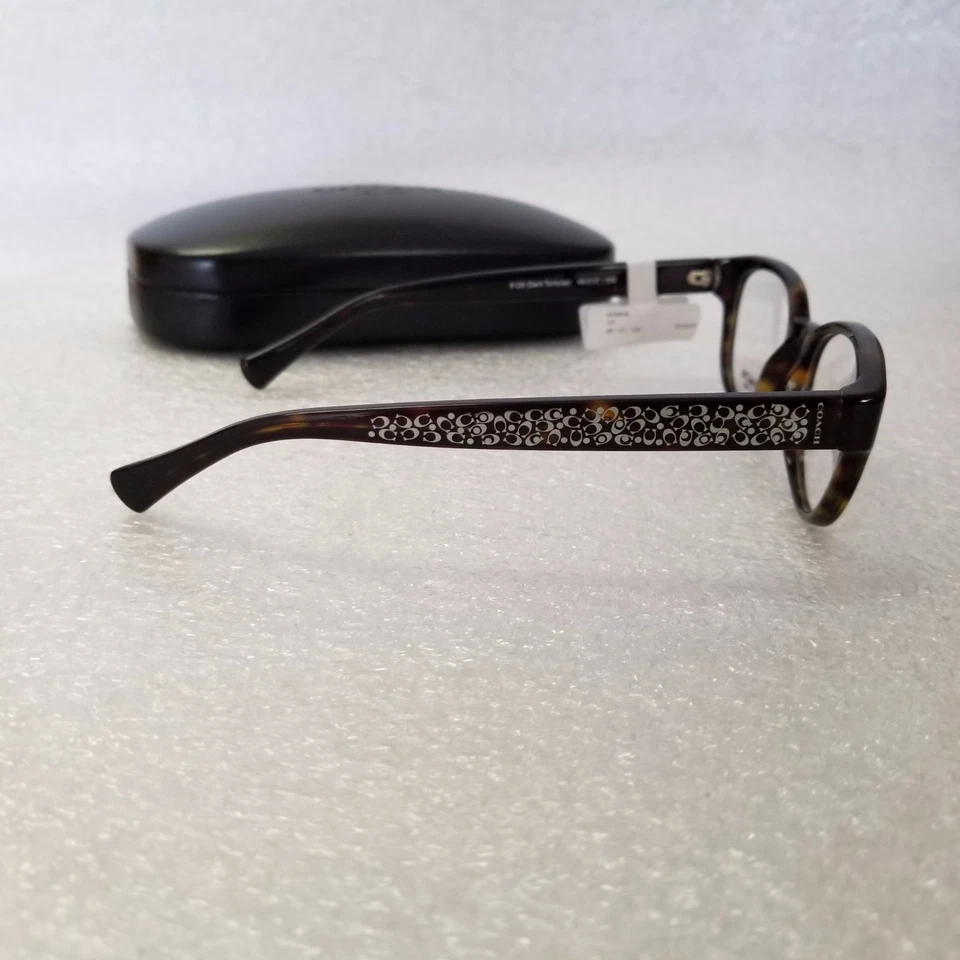 ТРЕНЕР 5120 ТЕМНО ЧЕРЕПАХА ОЧКИ ОПРАВЫ 49-17-135 HC6069 ЛИНЗЫ НОВЫЙ - Изображение 3 из 4