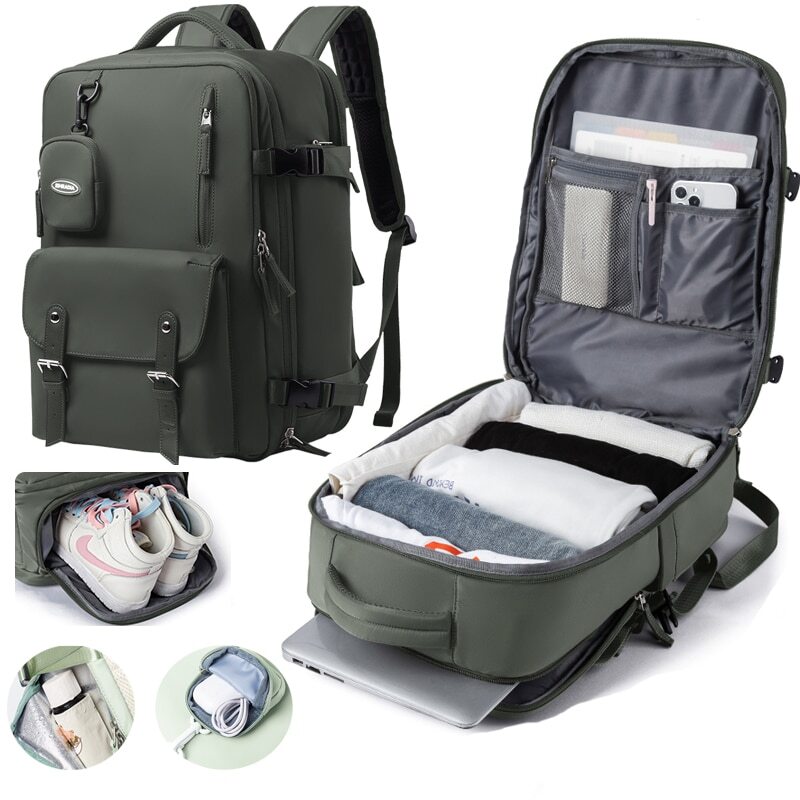 Women Travel Backpack Teenager School Bag Carry On Backpack 17inch