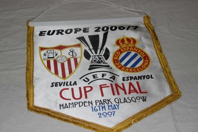 Écharpe FC Barcelone Vs Séville Finale UEFA 2007 - Neuve, Souvenir Match