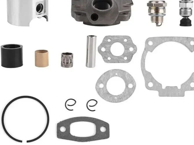 Cylindre à Piston et Cylindre 46 mm Pour moteur Husqvarna 50,51,55 Rancher Nikas - Photo 4/4