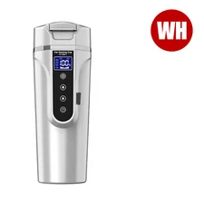 500ml Electric Car Cup Travel Heating Cup Coffee Mug Heater 12V/24V New