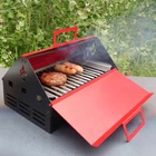 Portable BBQ Outdoor Barbecue Grill Fire Fit Party Garden Cooking Camping Picnic