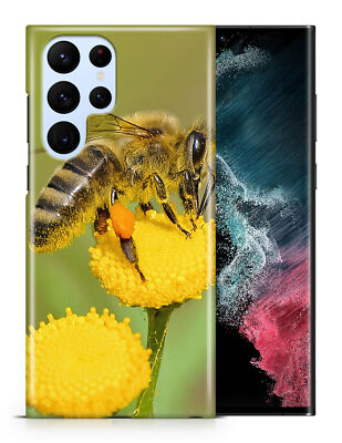 CASE COVER FOR SAMSUNG GALAXY|BEE INSECT POLLINATING FLOWER #7