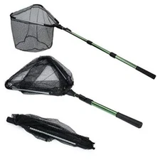 RESTCLOUD Fishing Landing Net with F: Super Strong Aluminum Handle, 61" Full