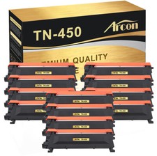 12PK TN450 Toner Cartridge for Brother MFC-7860DW HL-2240 Compatible HL-2270DW