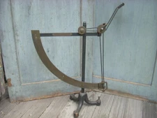 Antique E. J. CADY & CO Chicago Patent 1919 Industrial Balance Paper Scale 