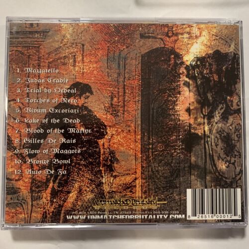 Brodequin ‎– Festival Of Death CD 2001 Unmatched Brutality - ‎UBR 001  747728873621 | eBay