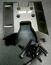 MOFO RC, Skid Plate UTB18 Black Brass , LZ0714890002, 10.1 GRAMS
