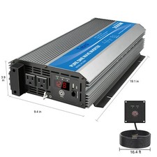 3500 Watt Inverter Pure Sine Wave Car Power Inverter 12V to 110V /120V Inverter