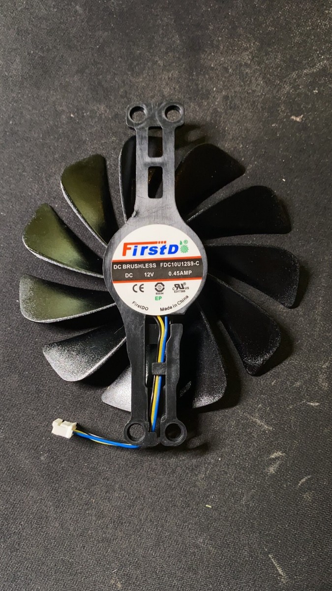 GPU cooler replacement Fan For XFX Speedster SWFT 210 RX 6600 6600