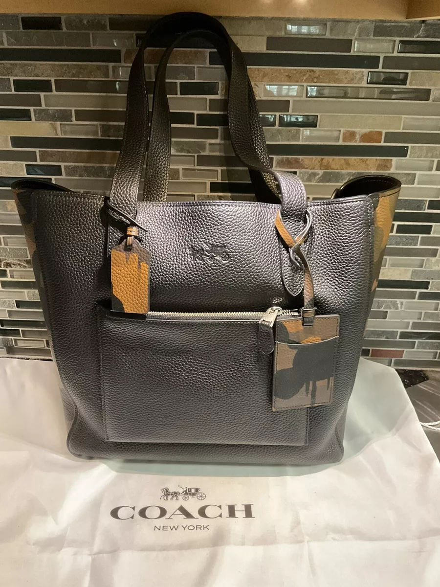 Coach, Bags, Coach Small Ferry Tote In Signature Clear Canvas