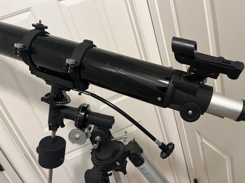 Celestron FirstScope | 80EQ 900mm~Refractor Telescope~Aluminum Mount~21086 - Picture 13 of 23