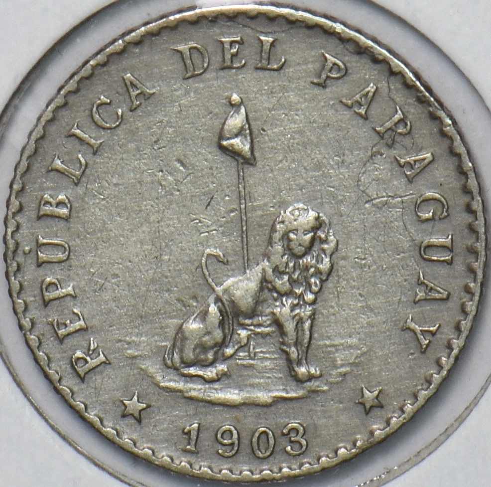 未经认证1903 年巴拉圭硬币| eBay
