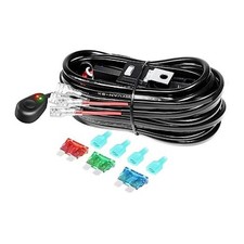 Universal Wiring Harness Kit for LED Light Bar with A Wiring Harness 2 Leads 