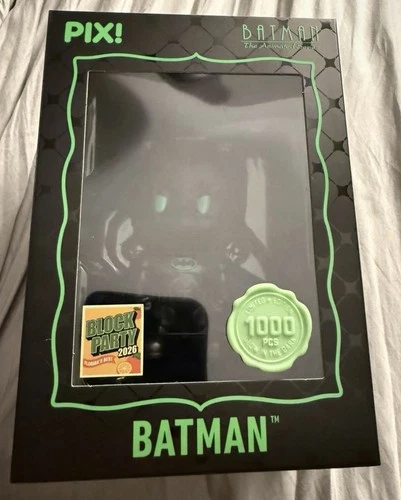 Thrilljoy PIX! Batman GITD LE 1000 pcs Block Party 2026 Exclusive MegaCon