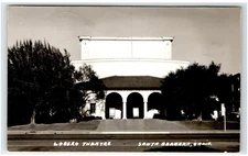 1948 Santa Barbara, CA Postcard - Lobero Theatre in Santa Barbara