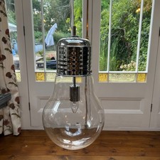 Giant oversized lightbulb pendant ceiling light