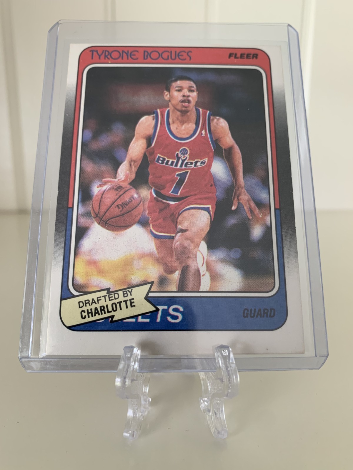 1988-89 Fleer - Muggsy Bogues #13 (RC) - Washington Bullets