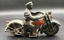 Repainted Hubley Harley Davidson Cast Iron Motorcycle