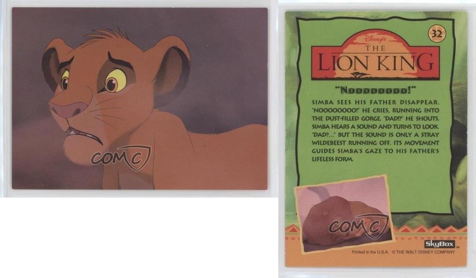 1994 SkyBox The Lion King: Series 1 Noooooooo! #32 0mi5 | eBay