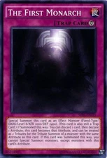 The First Monarch - SR01-EN035 - Common - Unlimited Edition - Lightly Played