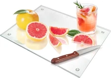 Tempered Glass Cutting Board For Kitchen Counter
