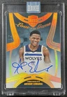 ANTHONY EDWARDS 2024-25 PANINI EMINENCE LOVE OF THE GAME AUTO /5 WOLVES