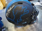 Barry Sanders Signed Lions Full Sized Helmet Schwartz Sports Authenticated