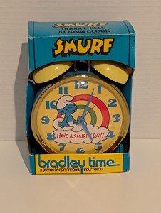 スマーフ 置時計 ビンテージ　レア品 Smurf Clock | eBay